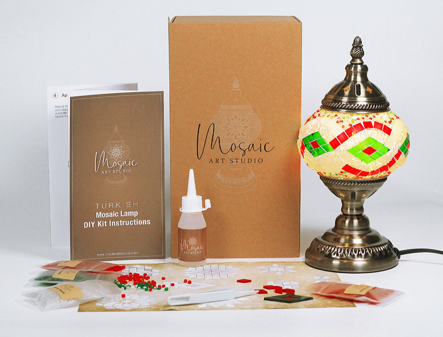 "Christmas" Turkish Mosaic Lamp DIY Kit