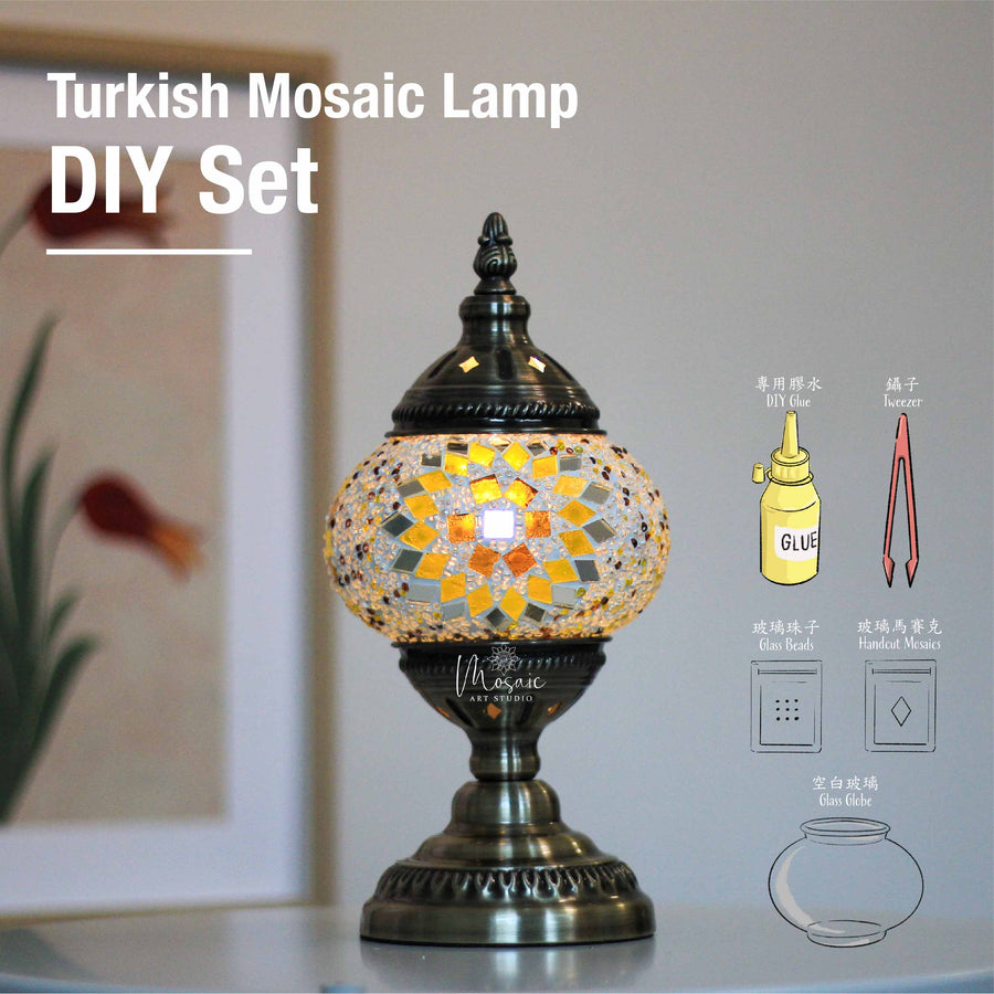 "NEMRUT" Turkish Mosaic Lamp DIY Home Kit